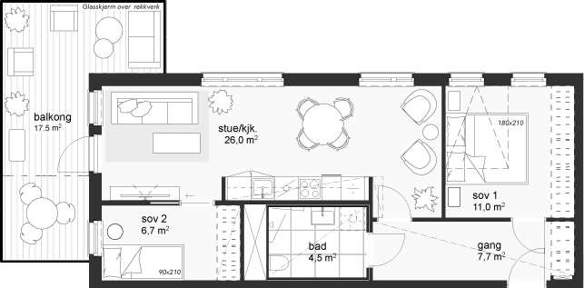 Plantegning 1